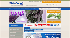 Desktop Screenshot of divinobrasil.com.br